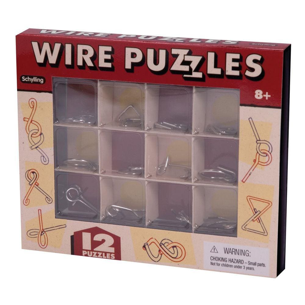 Quebra-cabeças de arame Schylling Double Trouble Mysterious Keys Magic