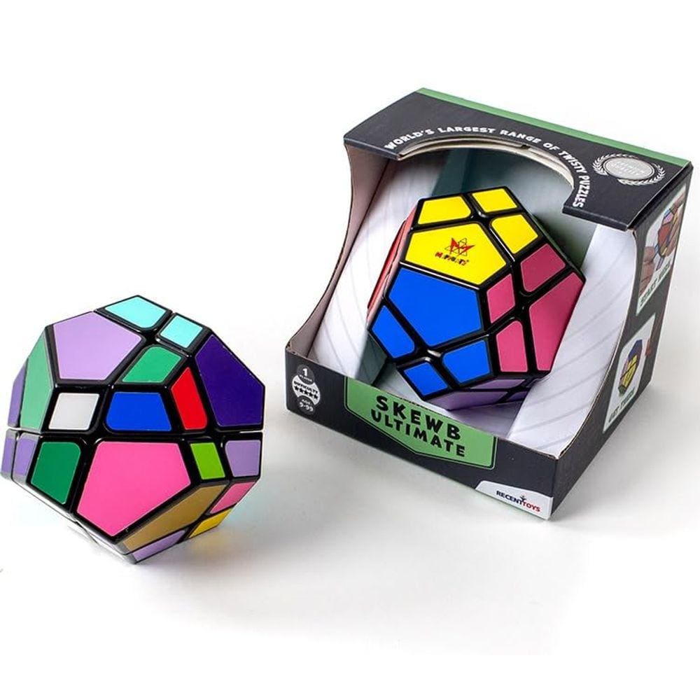 Quebra-cabeça Meffert`s Skewb Ultimate de 12 lados para maiores de 9 anos