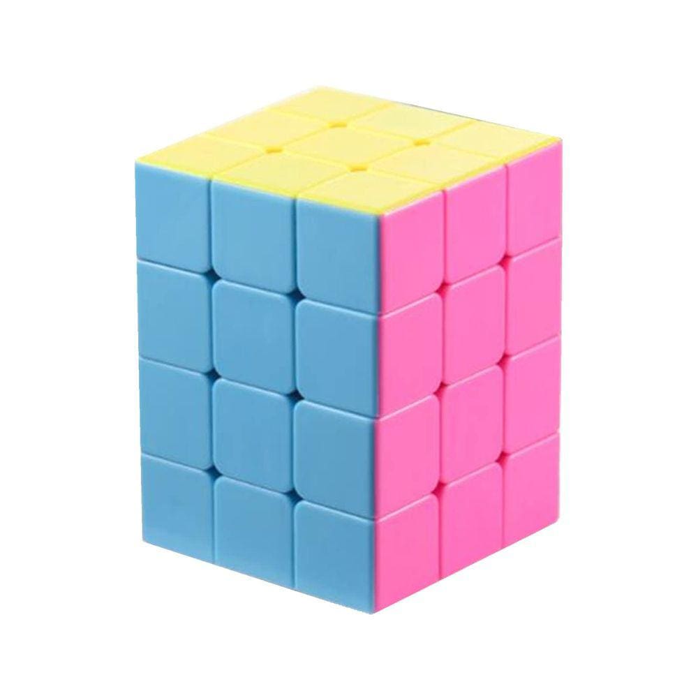Puzzle Cube CuberSpeed YiSheng 3x3x4 sem adesivo para crianças
