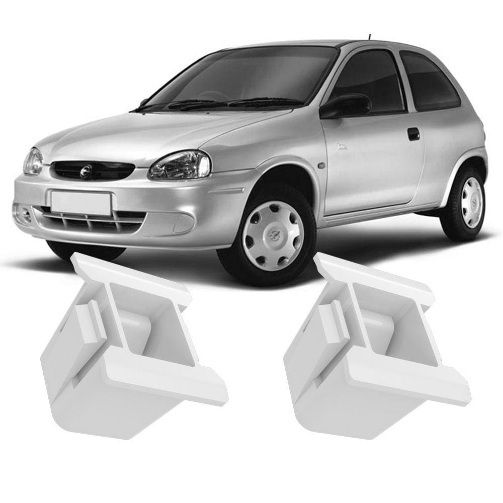 Kit 2 Buchas Presilhas Grampos Para Fixação Farol Corsa Hatch Windi 94 95 96 97 98 99 2000 2001