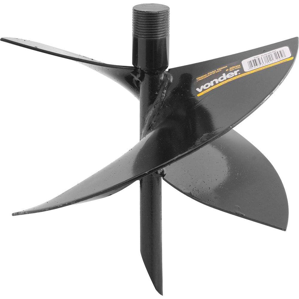 Trado perfurador terra 25cm sem cabo - Vonder