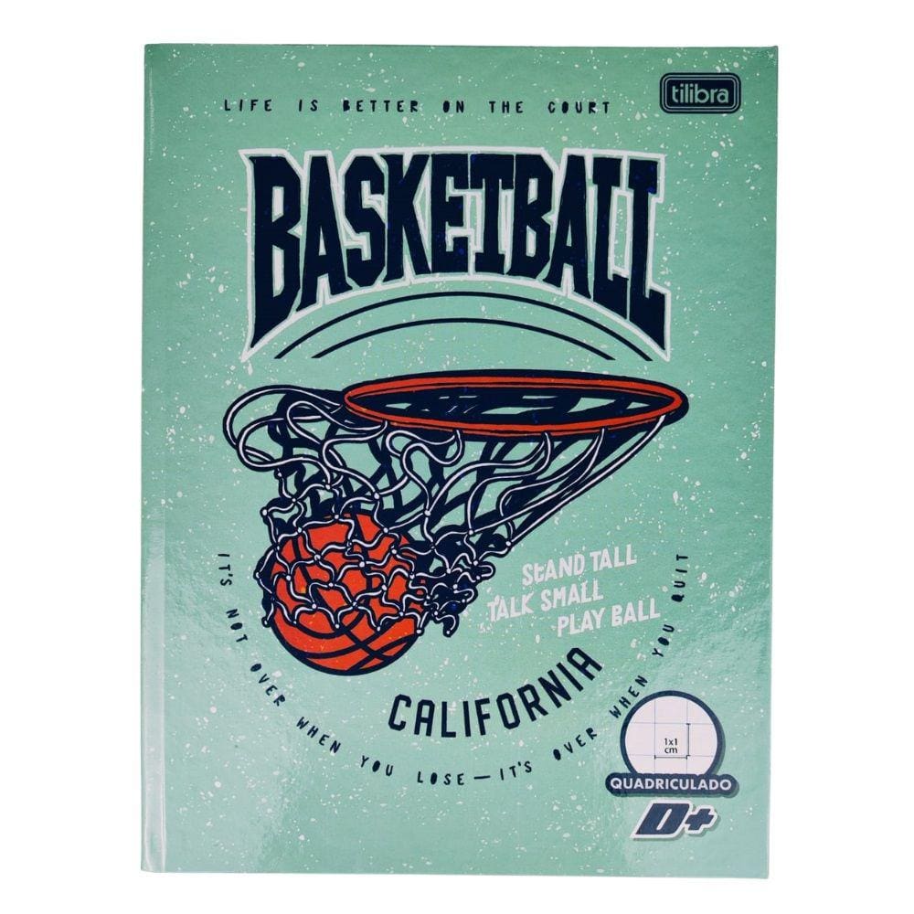 Caderno Brochura Quadriculado Univ. 1x1 D+ Capa Dura 40 Folhas Tilibra