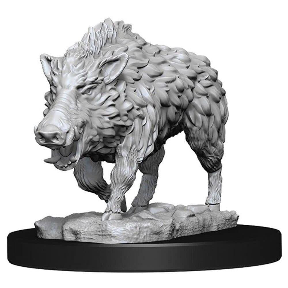 Miniaturas sem pintura WizKids Deep Cuts Wave 7 Wild Boar