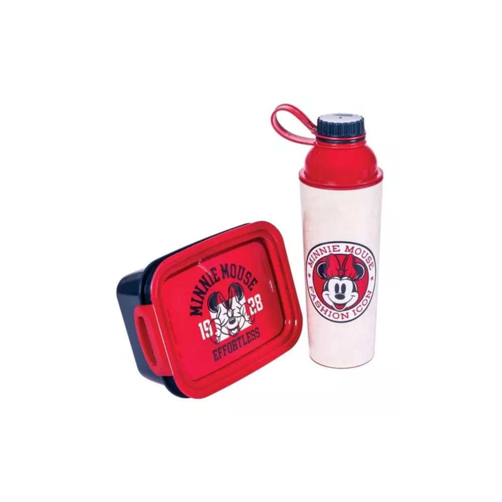 Kit Garrafa Marmita Minnie- Plasutil