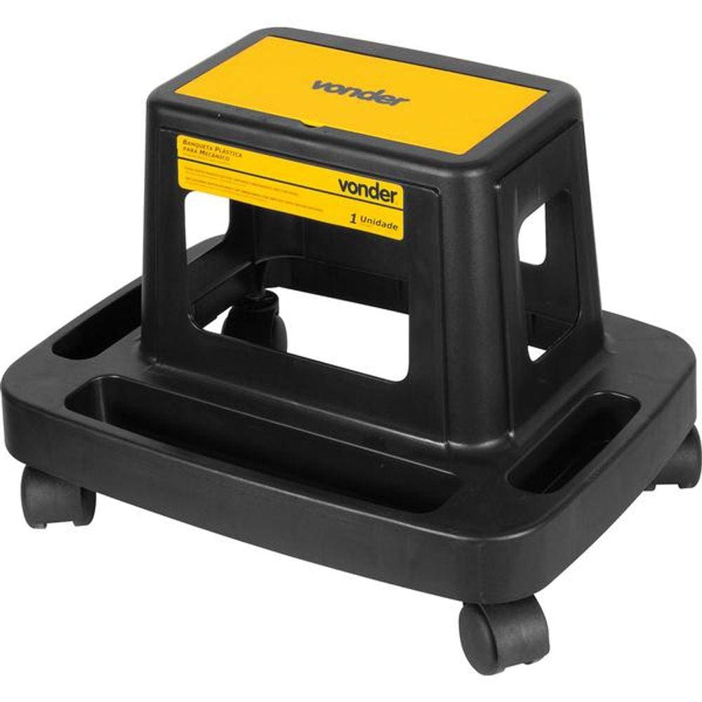 Banqueta Plástica para Mecânico - Vonder
