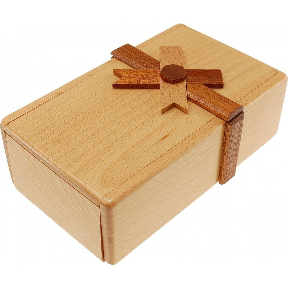 Puzzle Master Secret Opening Box 3 Quebra-cabeça de madeira
