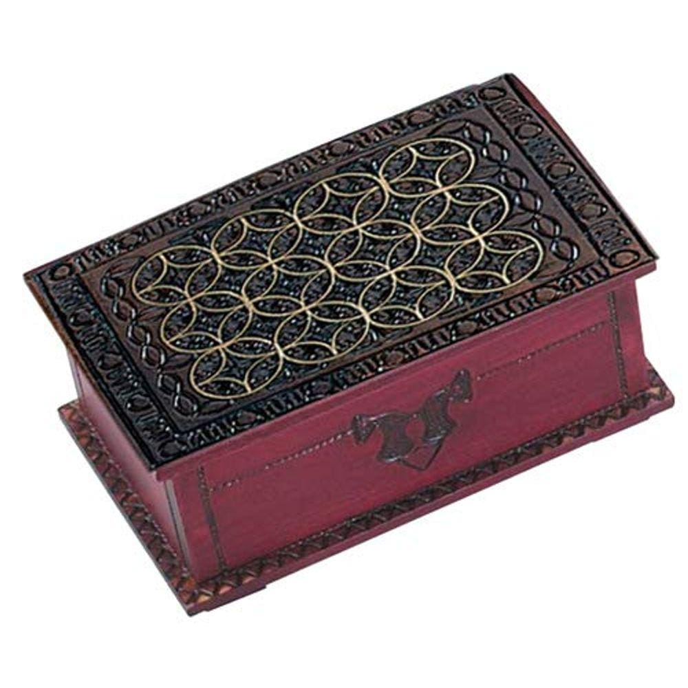 Quebra-cabeça secreto de madeira Trick Box PolishArt Large Celtic Chest