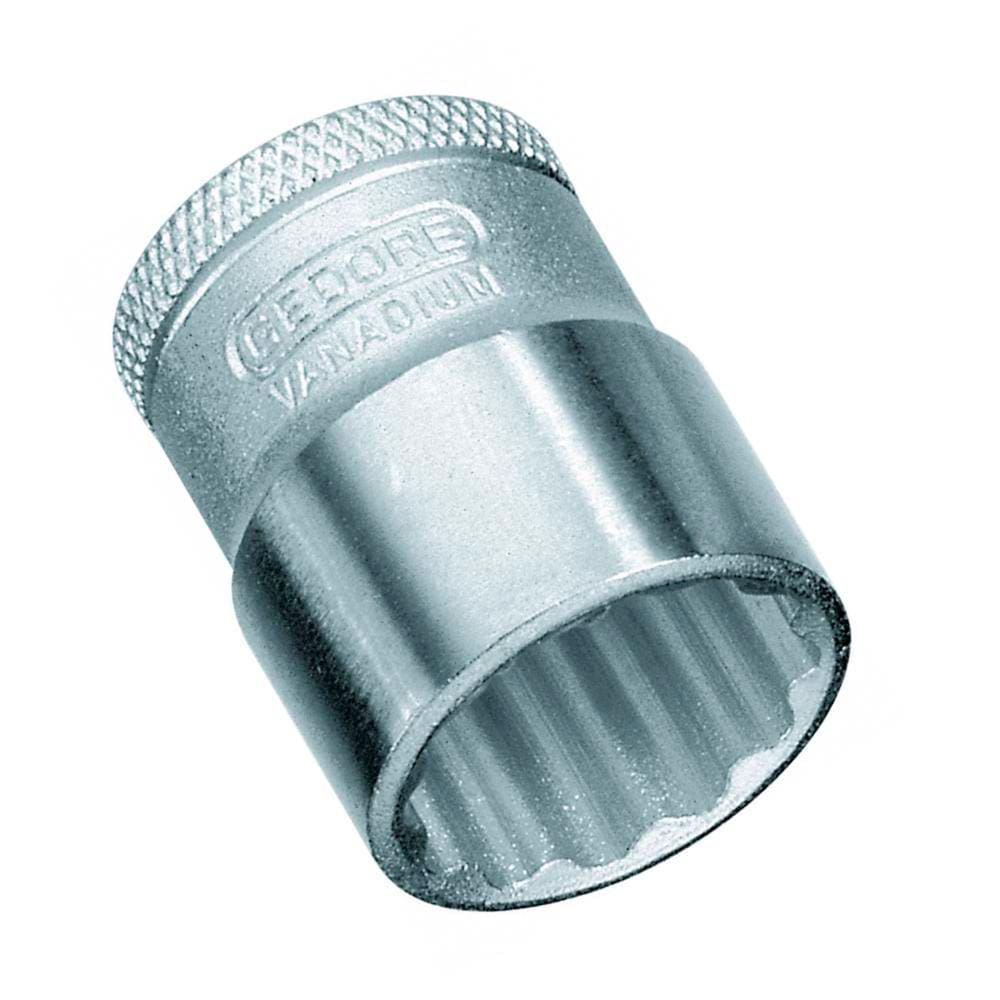 Soquete Estriado 13MM Encaixe 3/8” - Gedore 014019