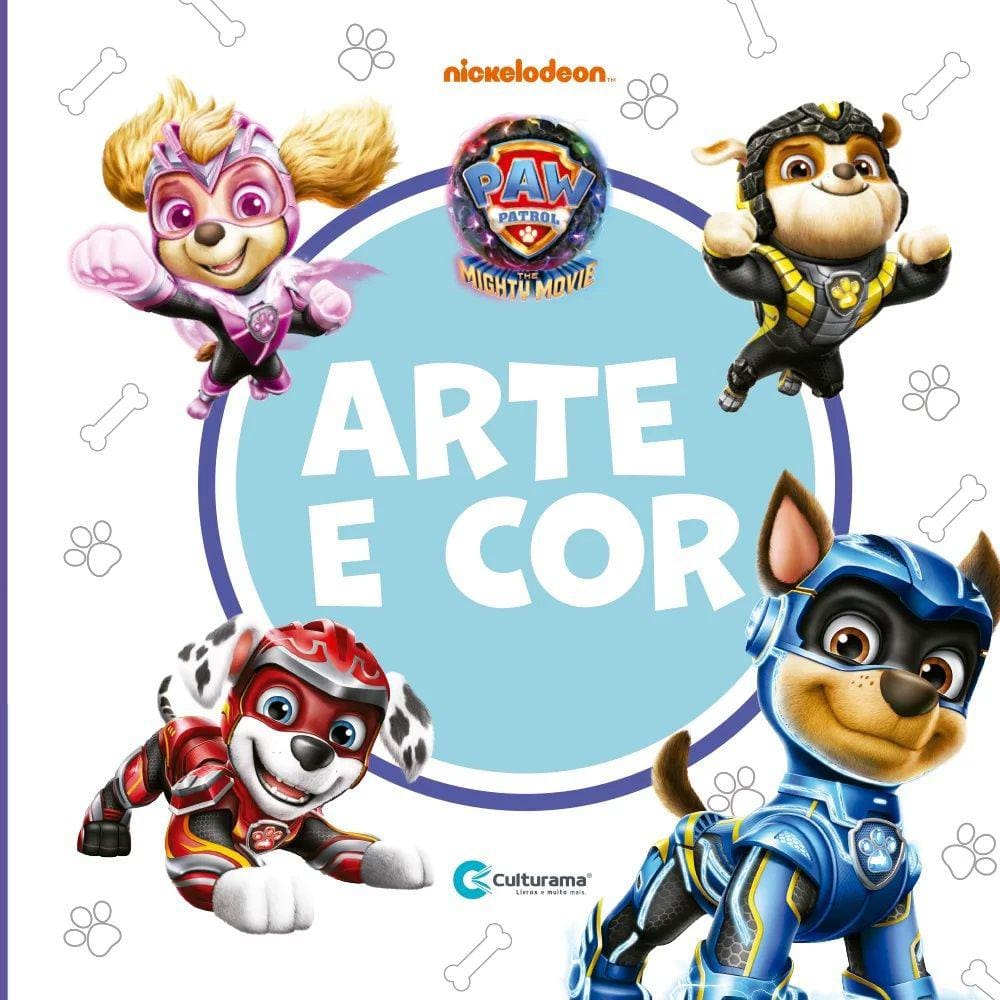 Livro Album de Colorir Infantil Arte & Cor Personagem Culturama