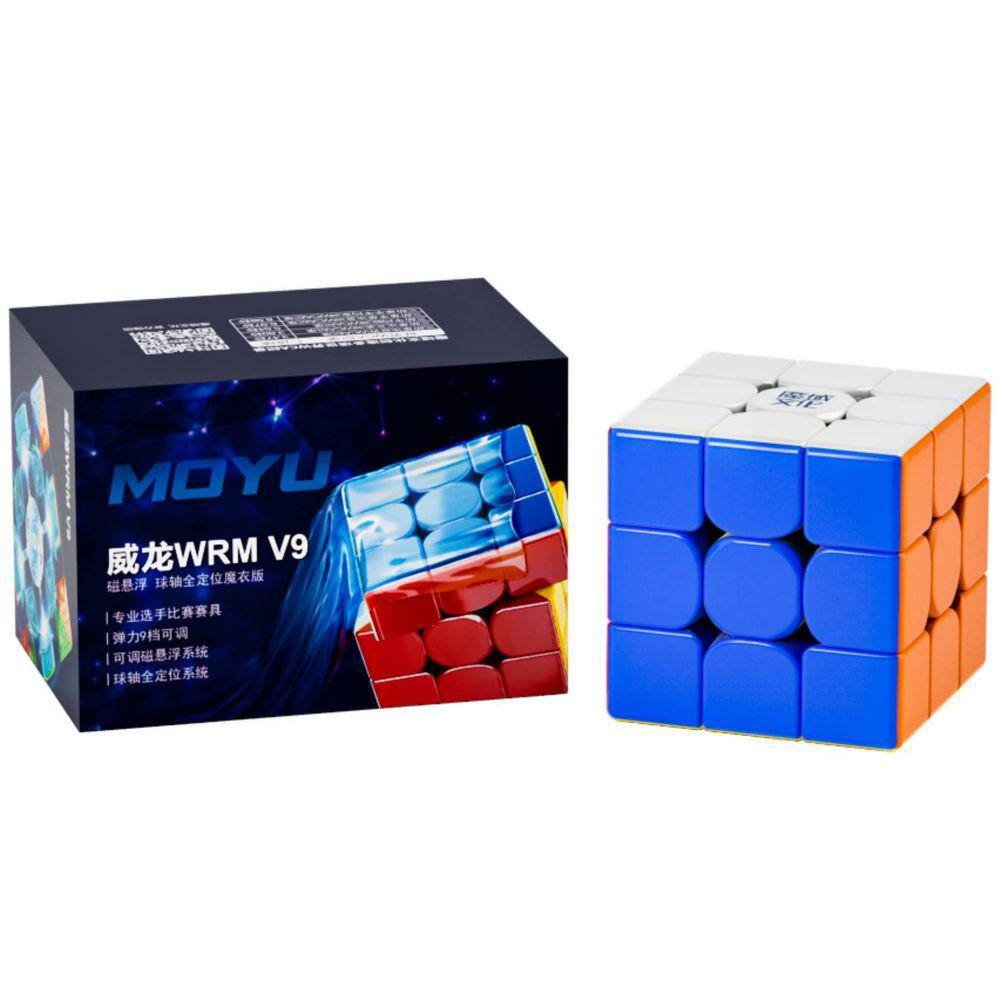 Cubo de quebra-cabeça Bokefenuo Moyu Weilong WRM V9 3x3 magnético