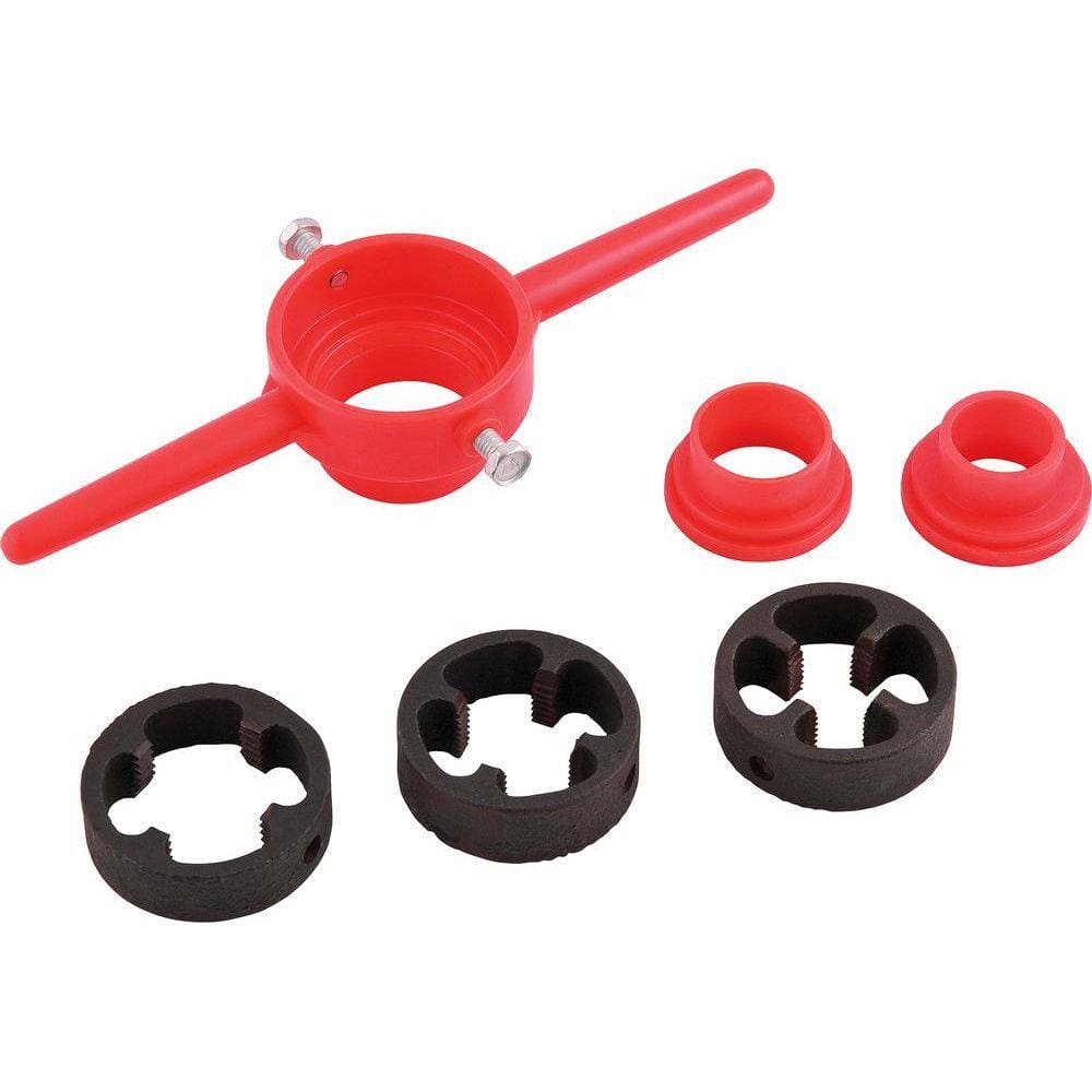 Jogo tarraxa p/ cano de pvc 1/2” a 1” corpo plástico Nove54