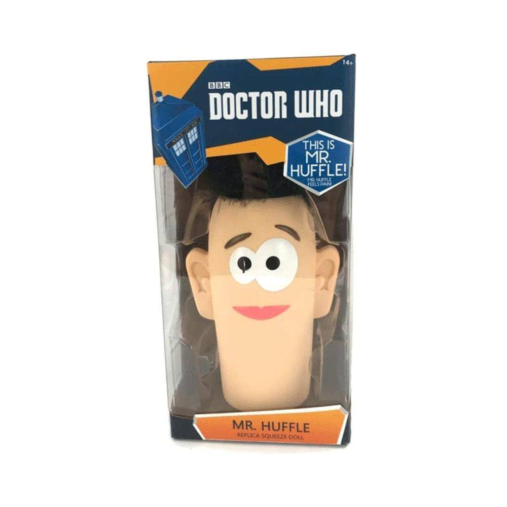 Réplica de boneco de brinquedo colecionável Doctor Who Mr Huffle Prop