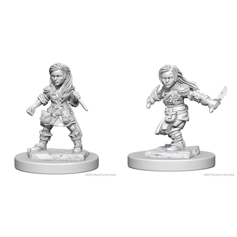 Figura em miniatura WizKids Dungeons & Dragons Halfling Female
