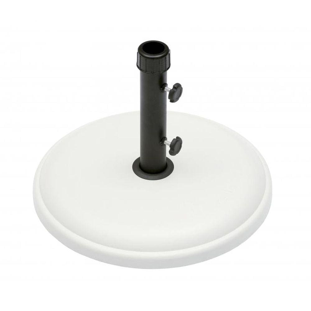 Base 16 Kg p/ Ombrellone Concreto Expand. Branco - Bel Lazer