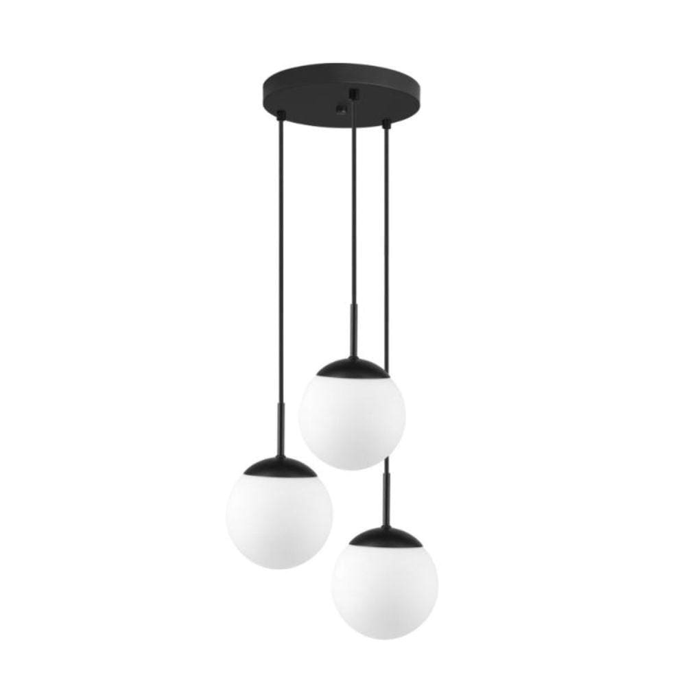 Pendente 3 Luzes E27 Dreams Drm3e27pdpt Bronzearte Preto