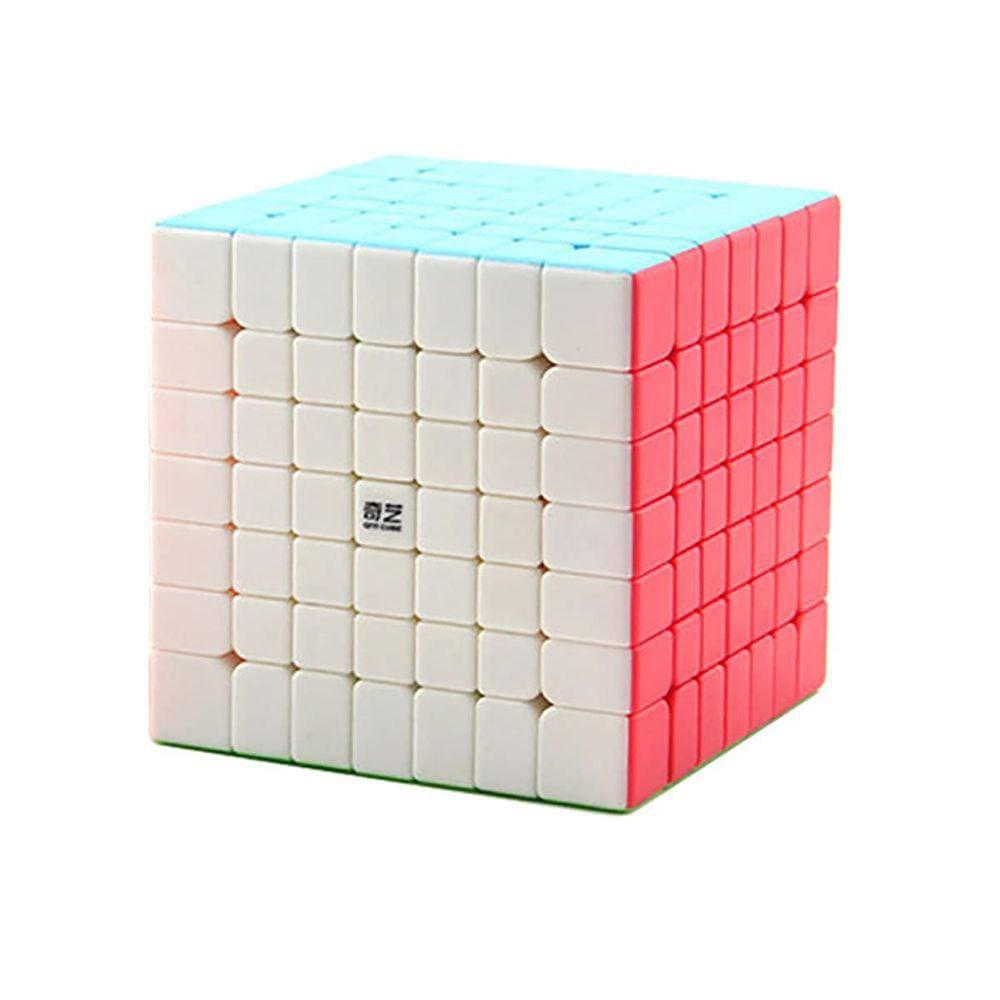 Brinquedos QY sem adesivo Speed Cube FUNNXYZ Qiyi QiXing S2 7x7