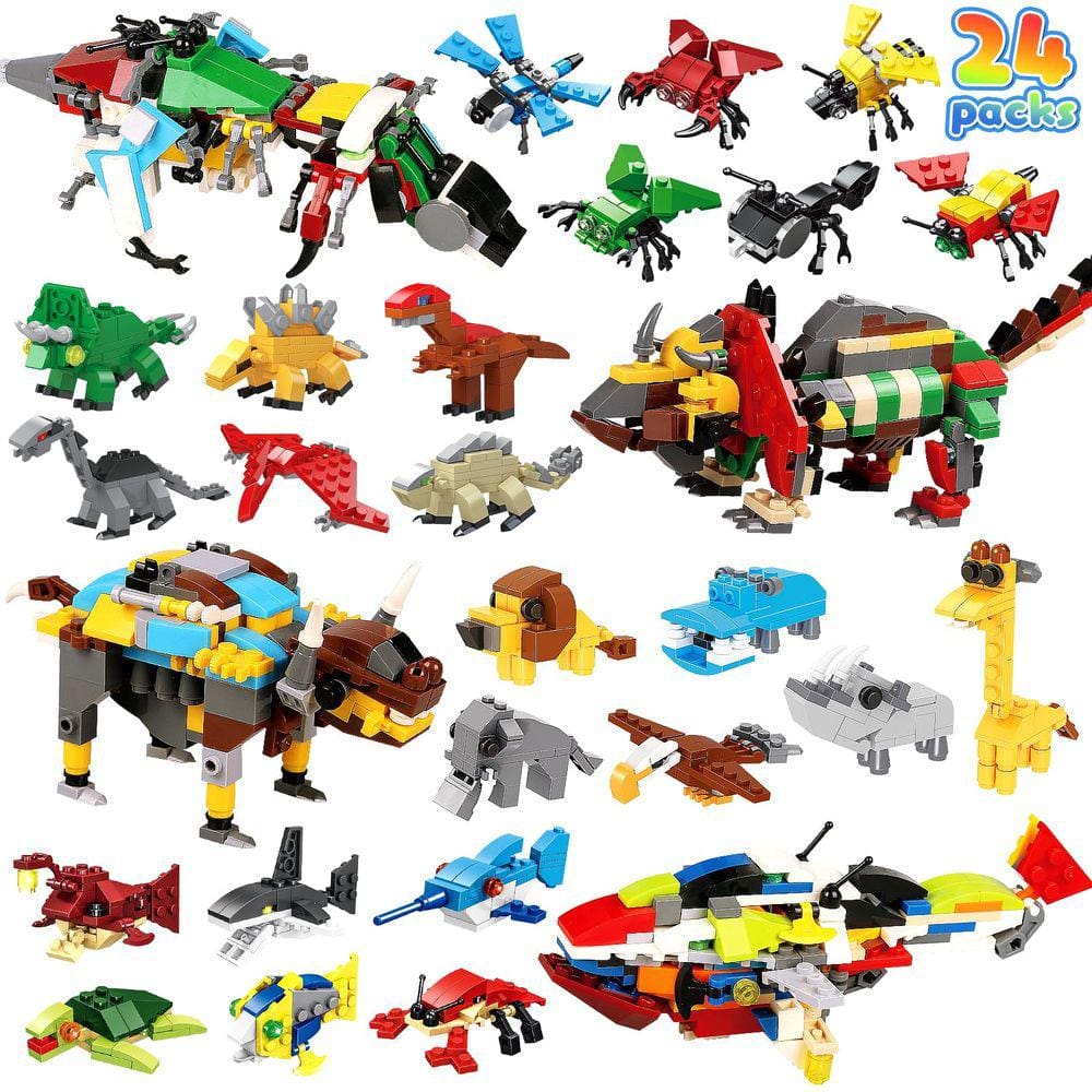 Blocos de construção CIUGEO Easter Mini Animals 720 unidades de 8 a 12 anos