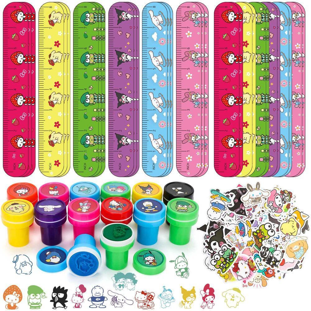 Conjunto de lembrancinhas Cat Ruler Slap, pulseiras, 94 unidades UZPMM