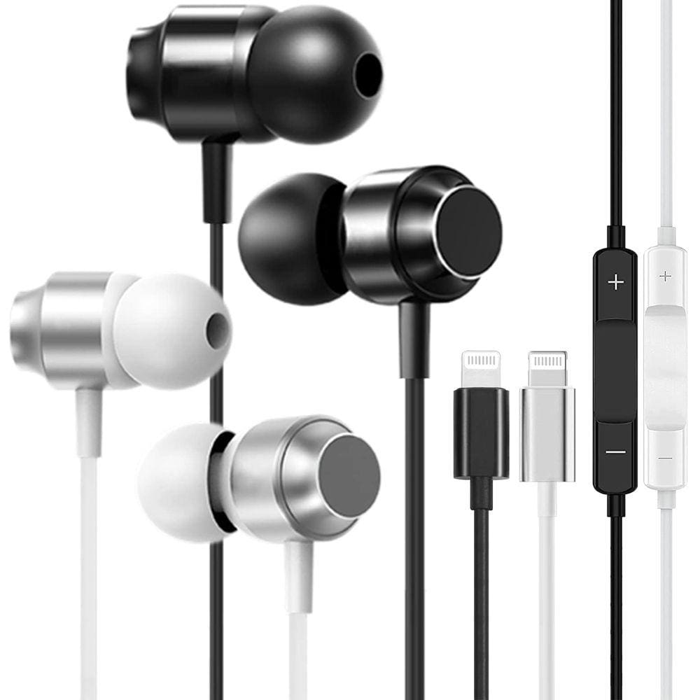 Fones de ouvido Keyron Fones de ouvido com fio com microfone para