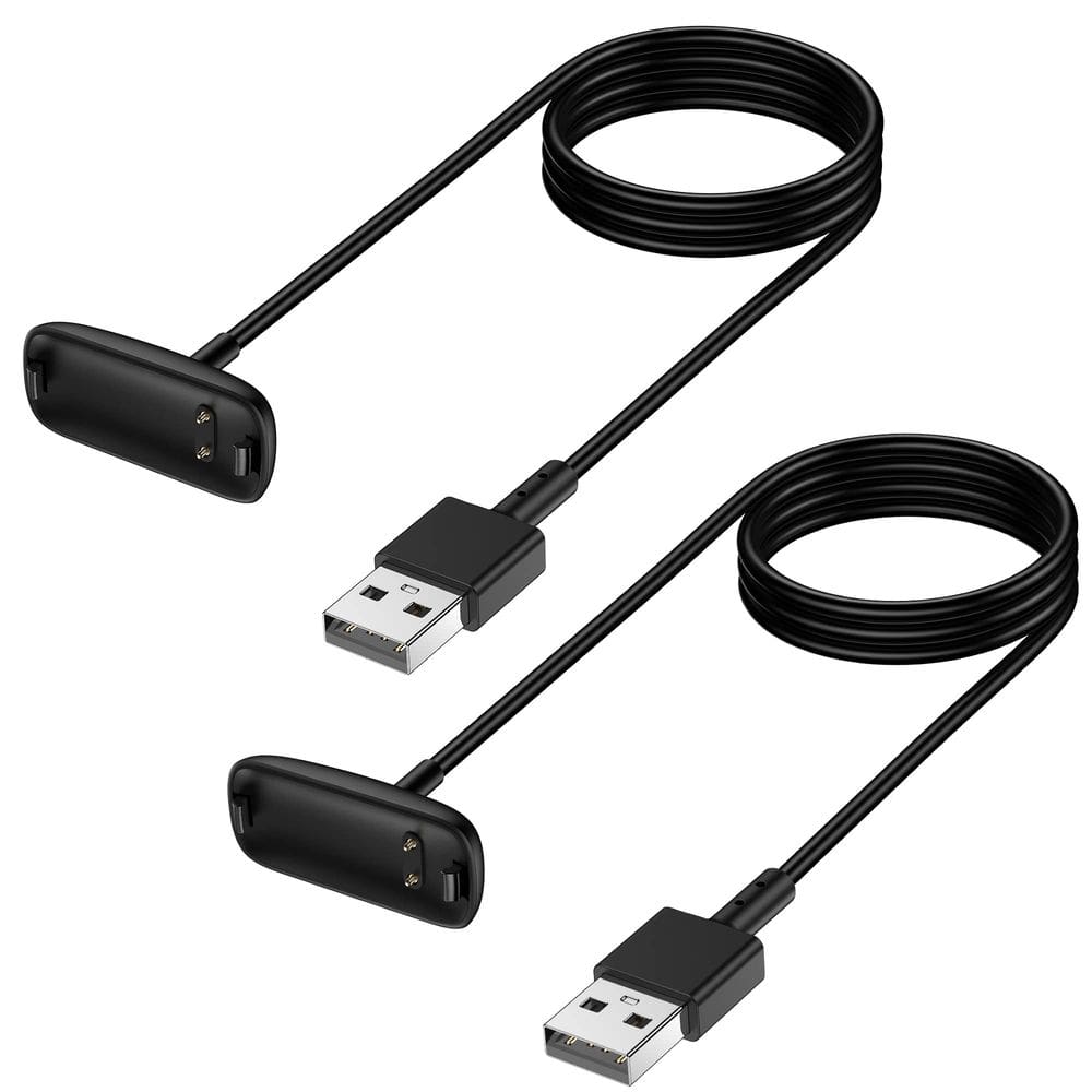 Cabo de carregador de substituição Mixblu para Fitbit Inspire 3 (2x1m)
