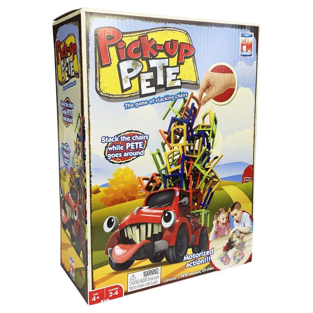 Jogo de empilhamento Fotorama Pick-Up Pete com 24 cadeiras coloridas