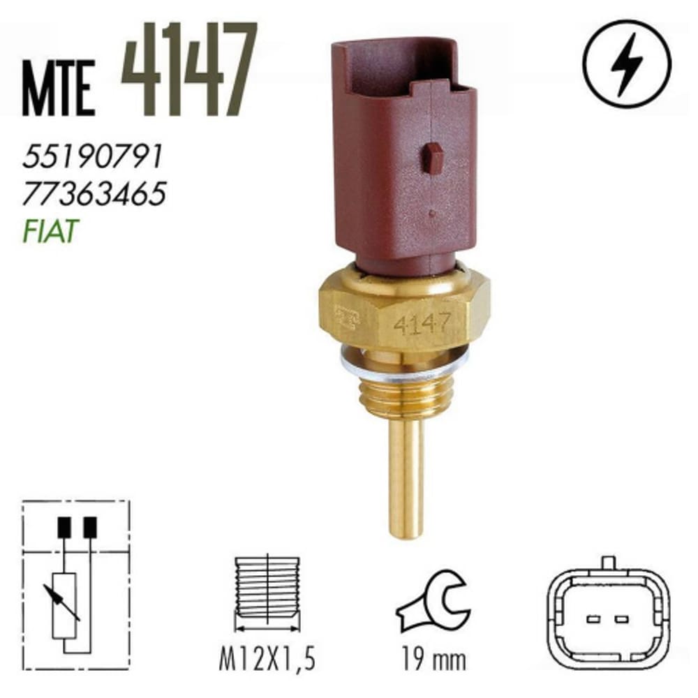 Sensor Injecao Uno 1.0 1.4 Palio 1.0 Evo Mte4147 55190791