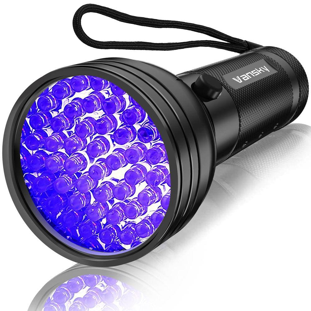 Lanterna UV Vansky Black Light 51 LED para detecção de urina de animais de estimação