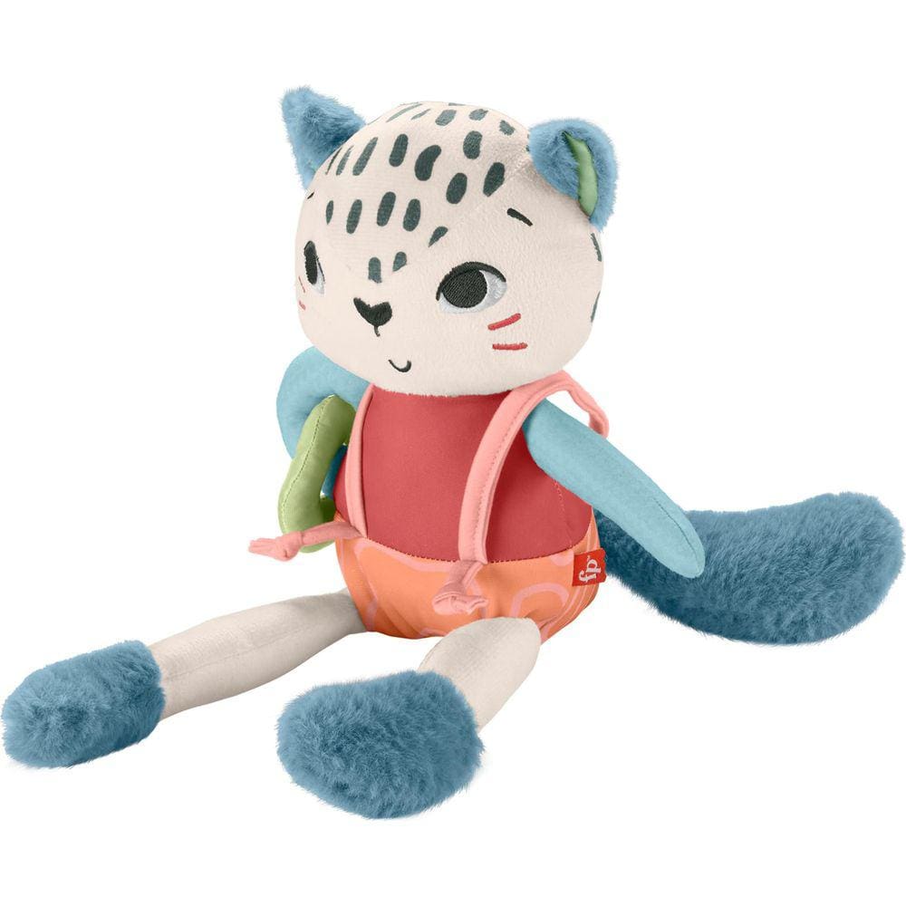 Brinquedo sensorial Fisher-Price Planet Friends Snow Leopard 3+ Mont
