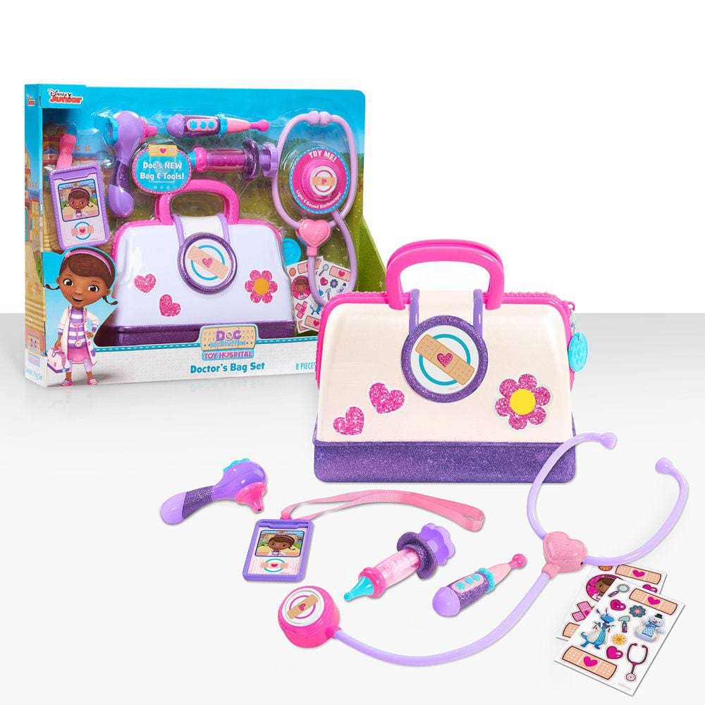 Conjunto de bolsas médicas DOC MCSTUFFINS Disney Junior Toy Hospital