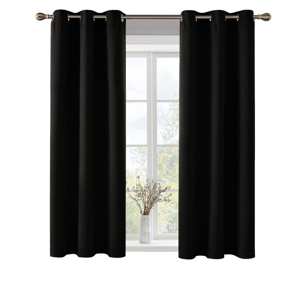 Cortinas Blackout Deconovo com isolamento térmico 107x160cm, 2 panelas