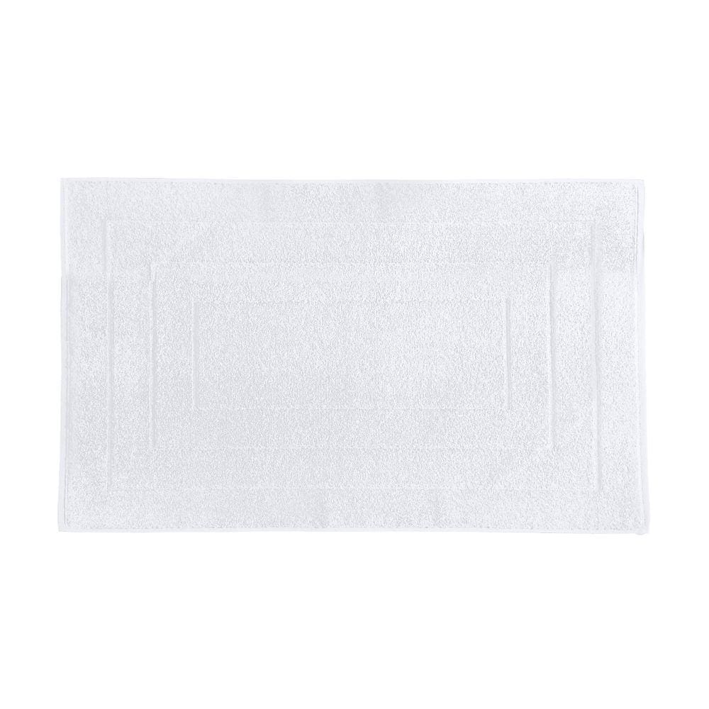 Toalha Piso Para Pés Murano 50x80cm Buettner 100%Alg Branco