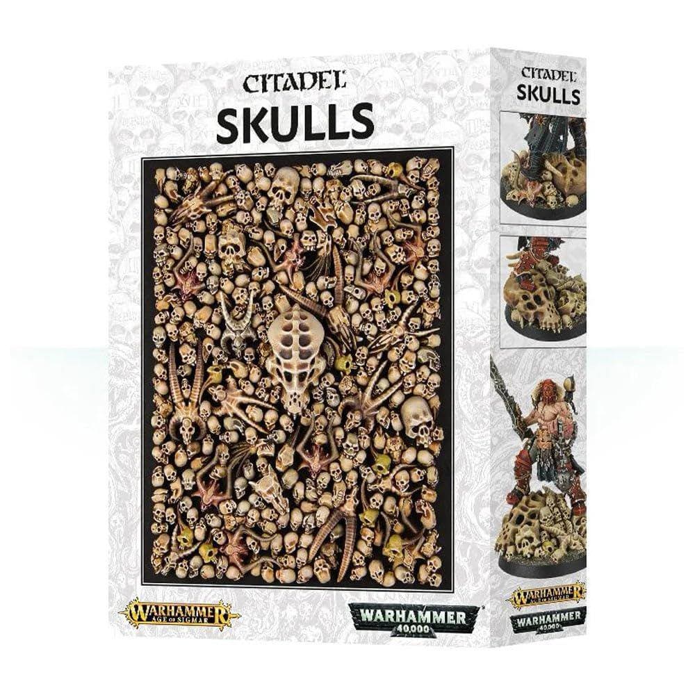 Workshop de jogos em miniatura Citadel Skulls 340 Plastic Skulls