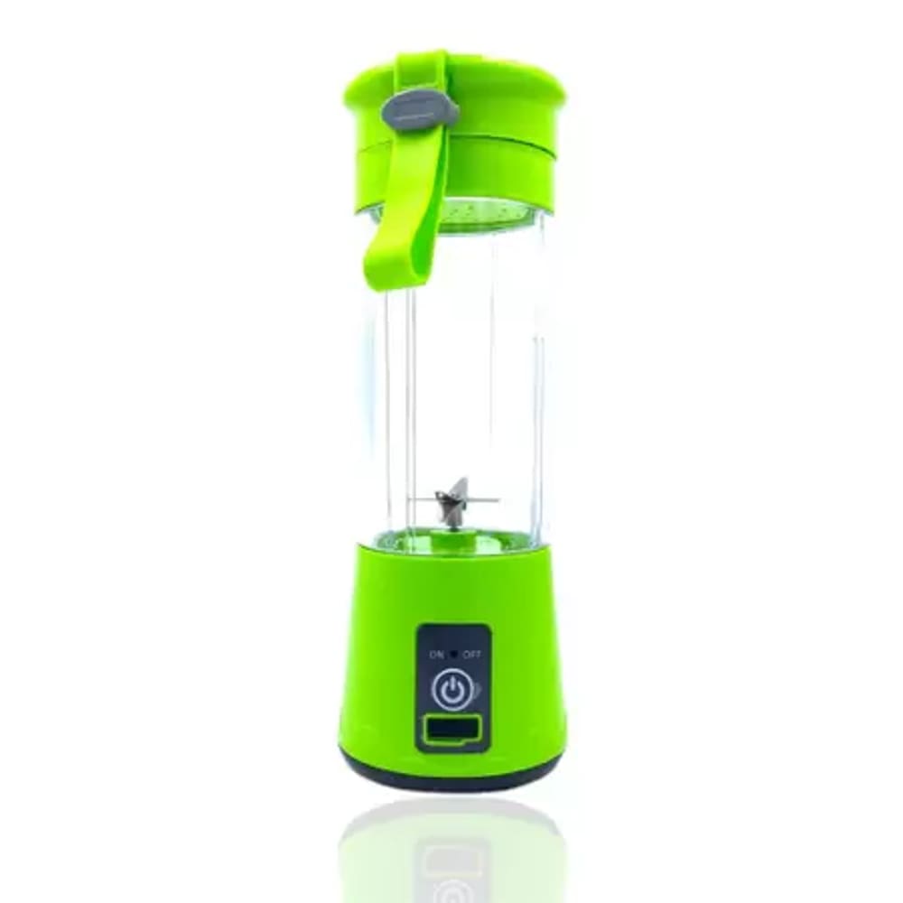 Mini Liquidificador Portátil Recarregável Verde Usb