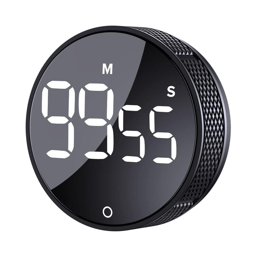 Temporizador de cozinha digital AVINIA Large LED Display Preto