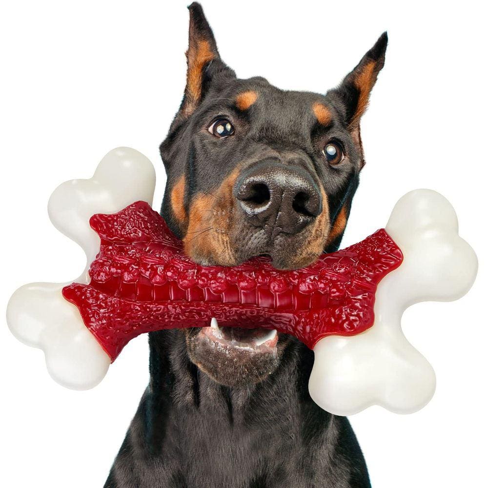 Brinquedo para cães Kseroo, resistente para mastigadores agressivos, de raça grande