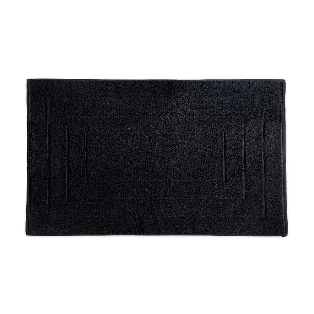 Toalha Piso Para Pés Murano 50x80cm Buettner 100%Alg Preto