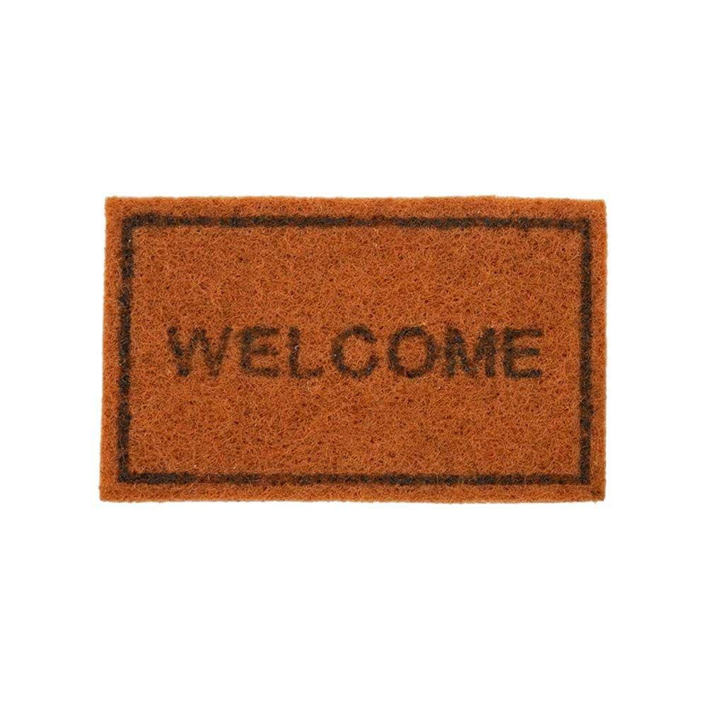 Tapetes de boas-vindas em miniatura Doormat Dollhouse Decoration 1/12