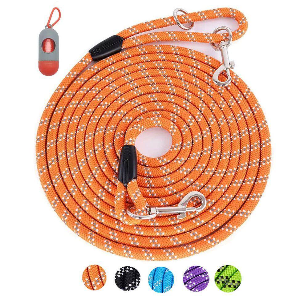 Coleira de cachorro Lanwandeng Long Reflective para treinamento - 3m a 30