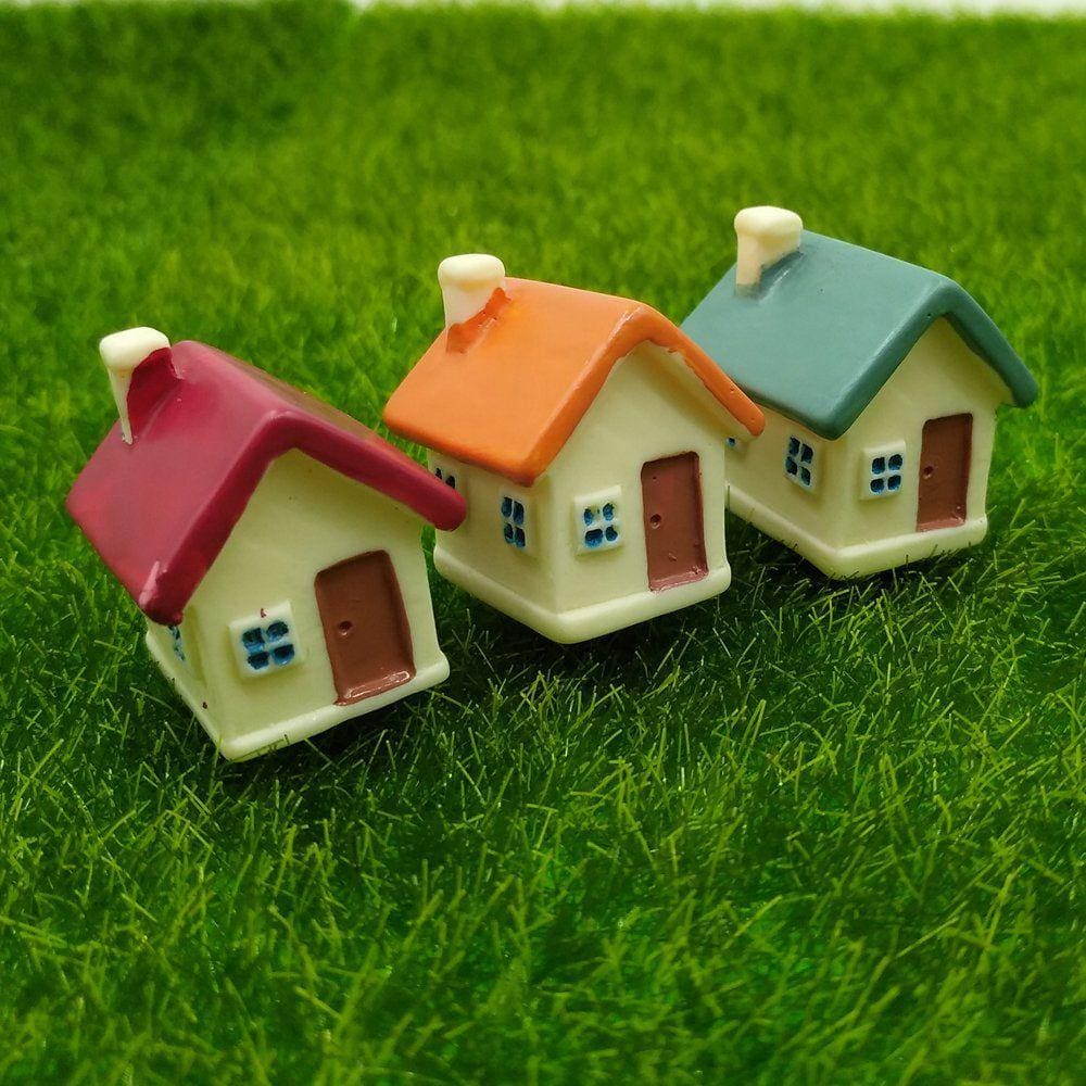 Kits de ornamentos em miniatura eMien Mini House para decoração DIY