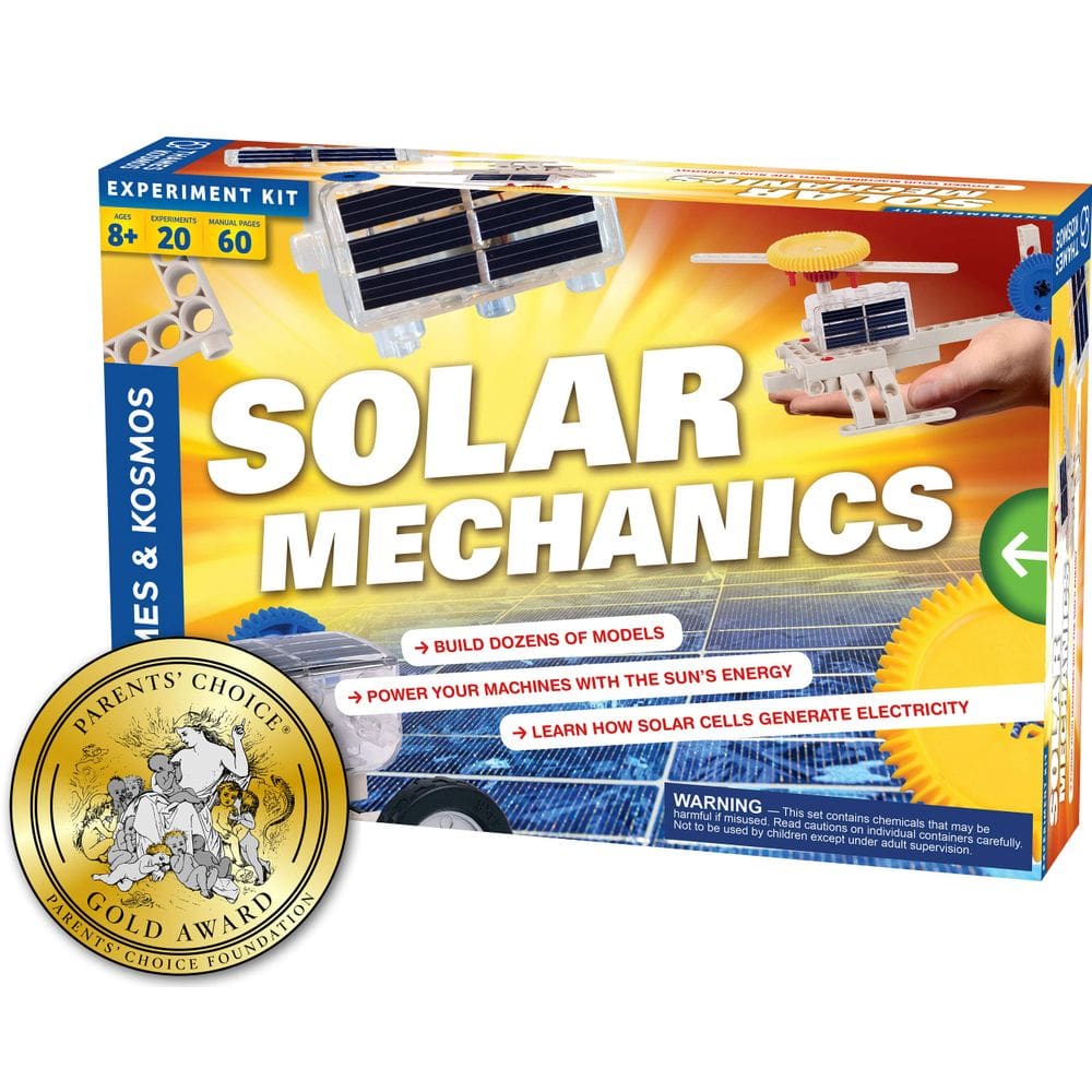 Kit de experimentos científicos Thames & Kosmos Solar Mechanics