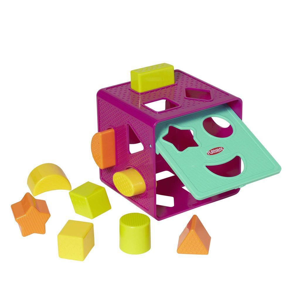 Classificador de formas Activity Cube Toy Playskool Form Fitter