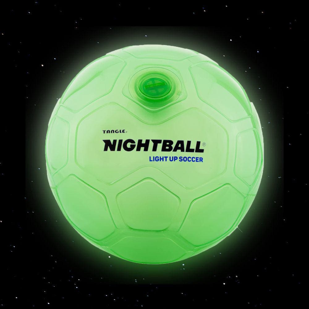 Soccer Ball Tangle Nightball Light Up Tamanho 5 Verde