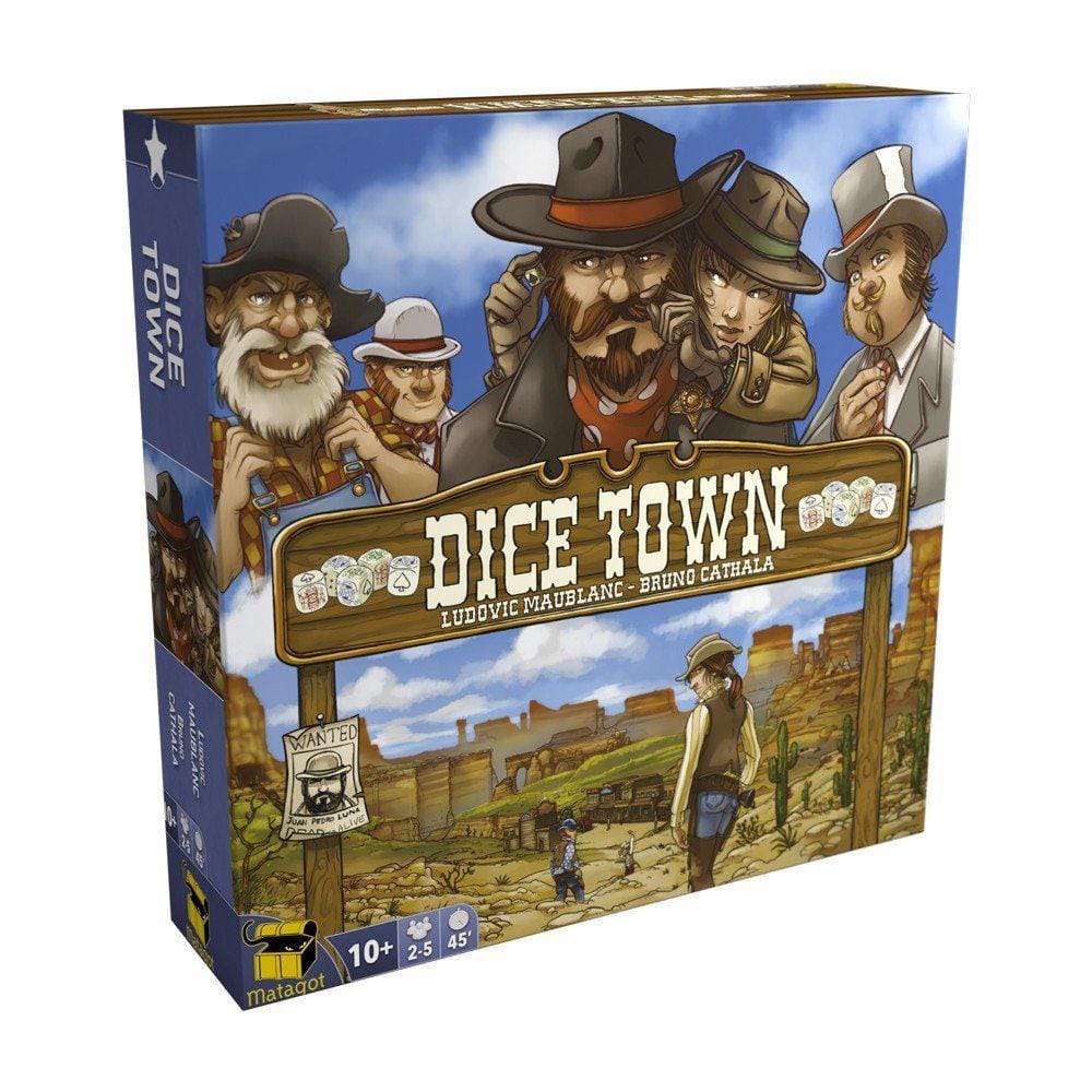Jogo de tabuleiro Matagot Dice Town Revised Edition Kids 10+ Years