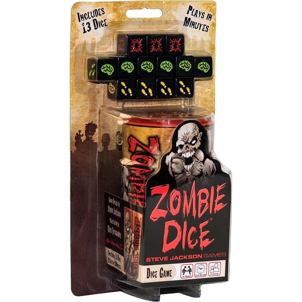 Jogo Steve Jackson Games Zombie Dice 2+ jogadores com mais de 10 anos