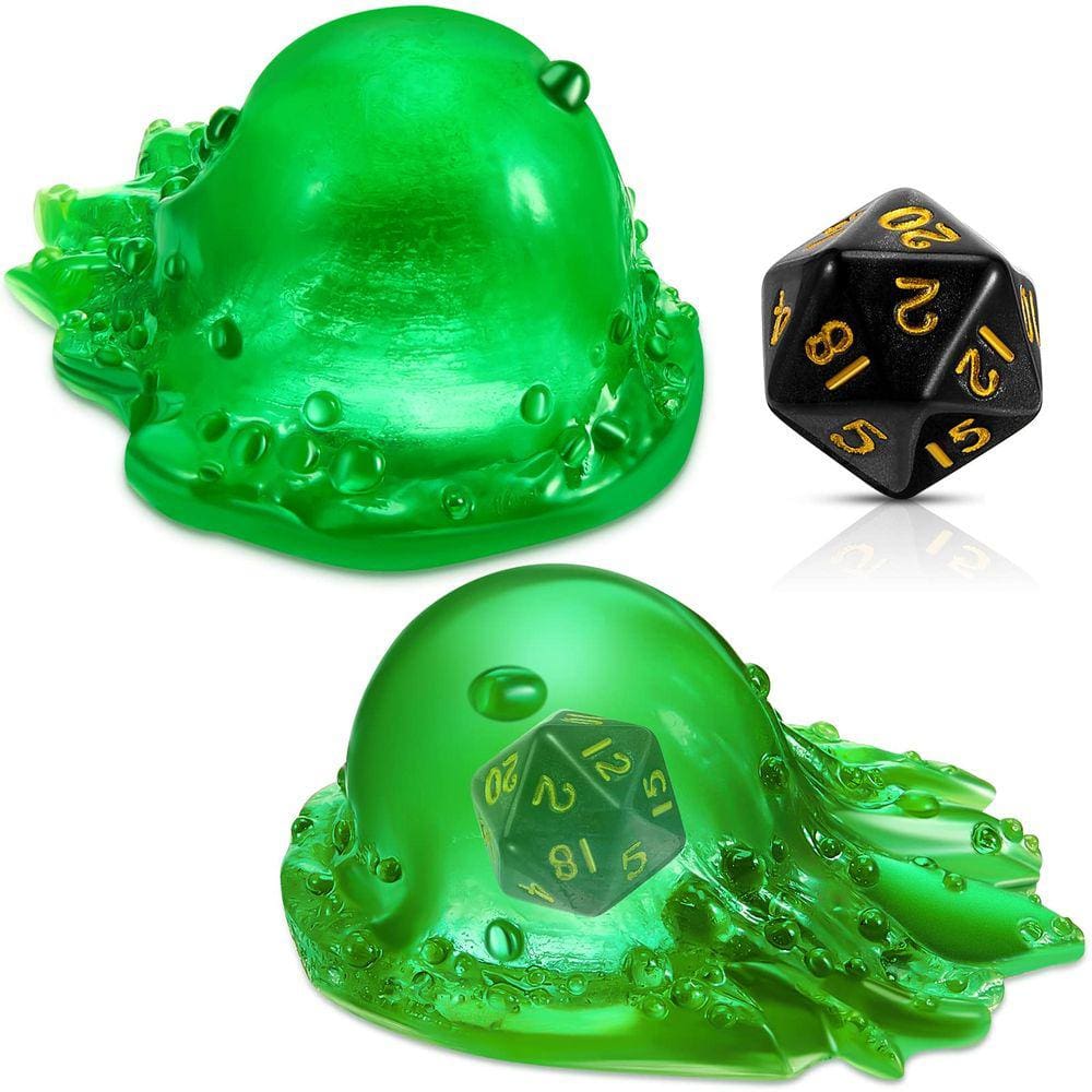 Resina de prisão de dados Dice Jail Gelatinous Cube Deekin Green