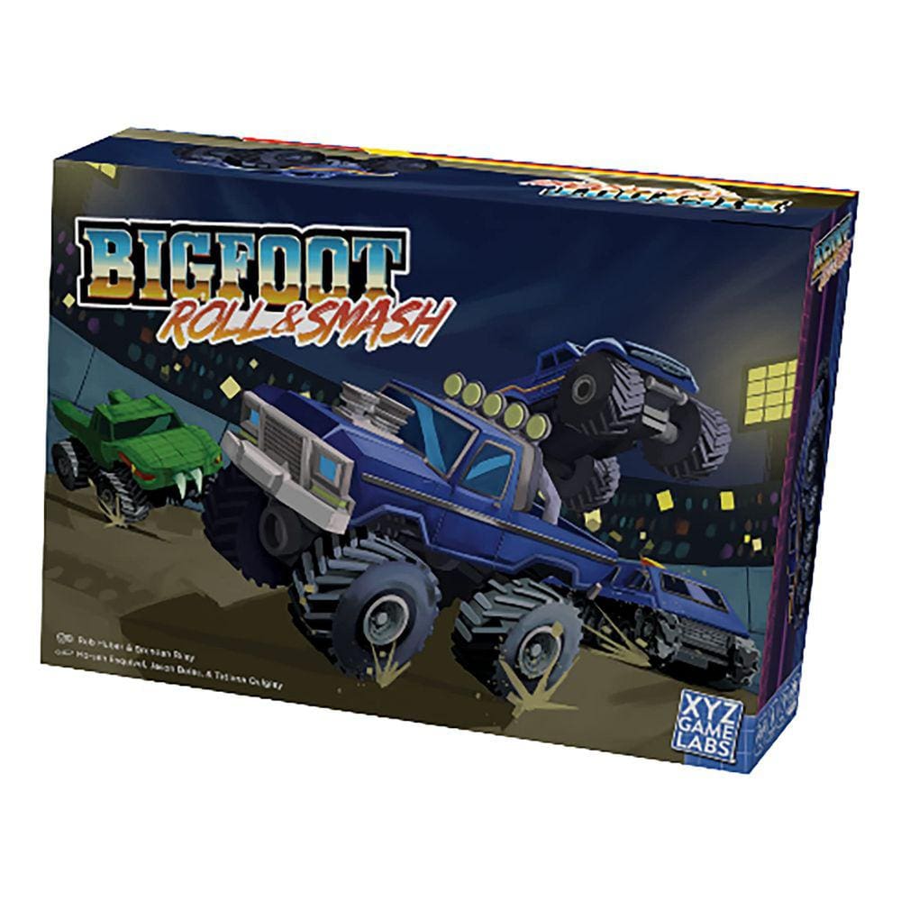 Jogo de dados e quebra-cabeças XYZ Game Labs BIGFOOT Roll & Smash