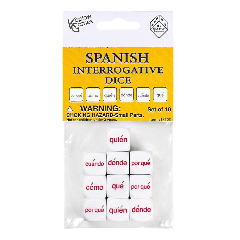 Conjunto de dados: Sala de aula interrogativa espanhola da Koplow Games (15 mm)