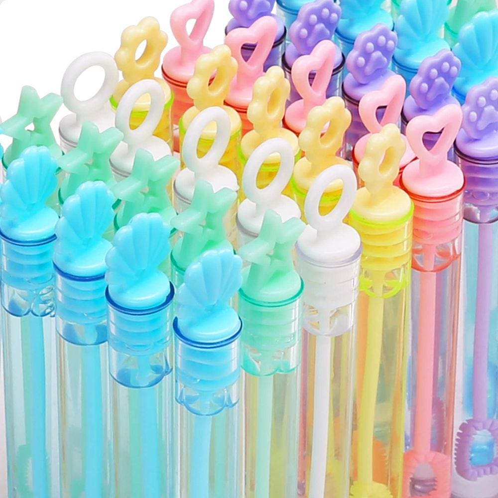 Bubble Wands MAPIXO, pacote com 30, mini, 6 cores, presente para crianças