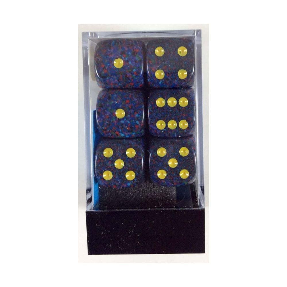 Bloco de dados Chessex Speckled® 16mm d6 Twilight™™ (12)