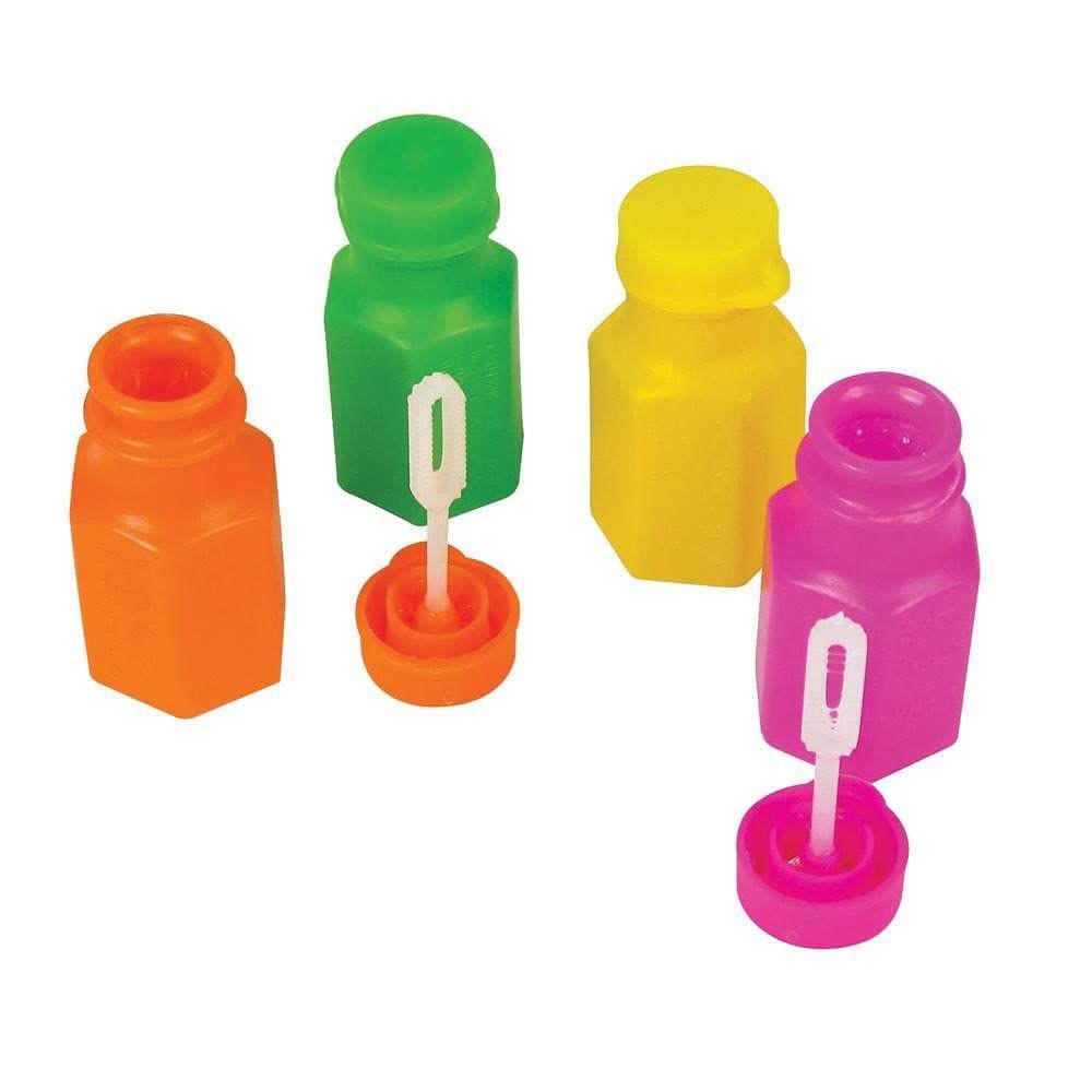 Bubble Bottles Rhode Island Novelty Neon, 1,75 polegadas, pacote com 48